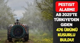 SINIRDA PESTİSİT ALARMI !