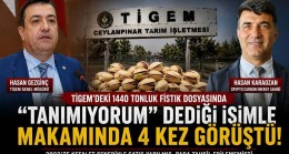Fıstık vurgununda sıcak gelişme: TİGEM Genel Müdürü ‘tanımıyorum’ dediği firari patronla 4 kez görüşmüş