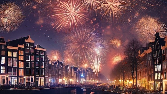 HOLLANDA’DAN HAVAİ FİŞEK REKORU!