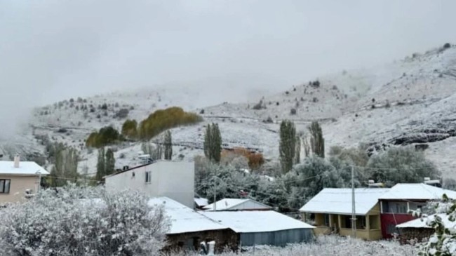 Tokat’ın En Yüksek Noktası Beyaza Büründü