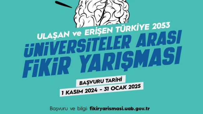 Üniversiteler Arası Ar-Ge Projeleri Fikir Yarışması’nın başvuruları başladı!